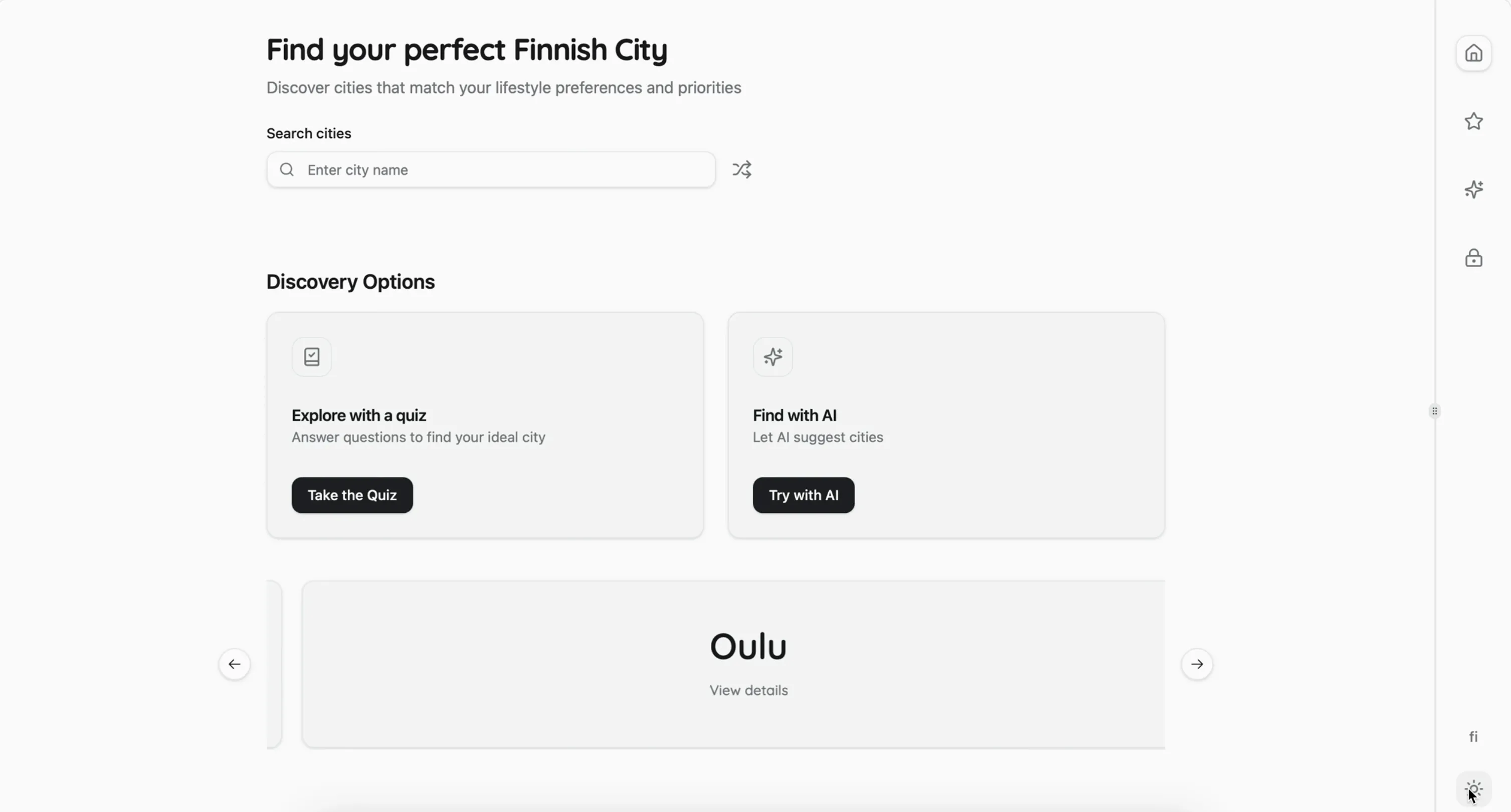 FinnSearch Desktop View