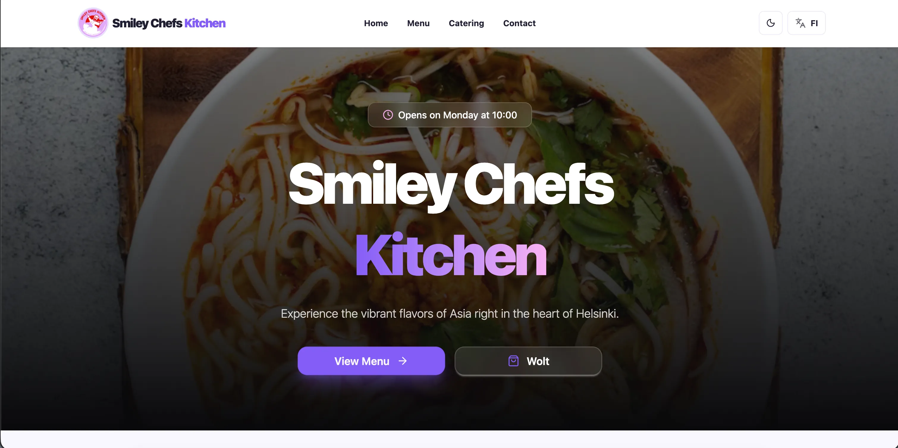 Smiley Chefs Kitchen Desktop View